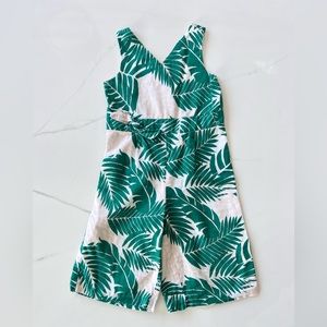 Janie and Jack Palm Jumpsuit